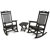 Trex Trex Outdoor Yacht Club 3 Piece Rocker Set & Reviews | Wayfair